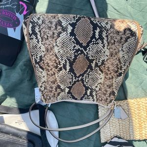 NWT Coach Snakeskin Handbag
